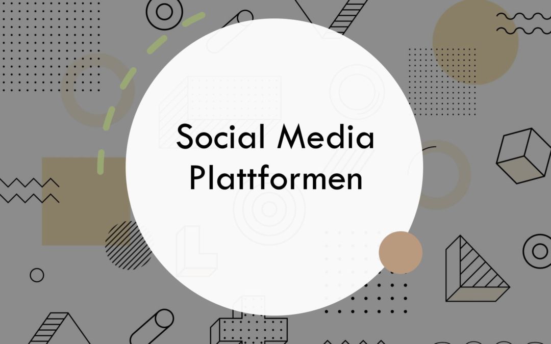 Die Social Media Plattformen
