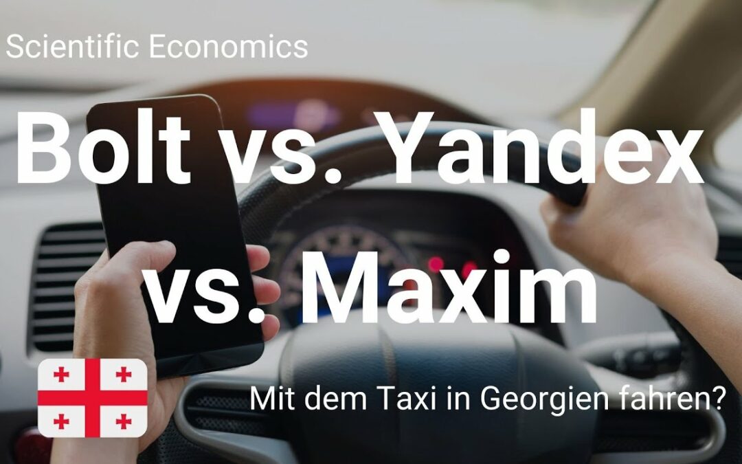 Bolt vs. Yandex vs. Maxim Erfahrung – Welche Taxi App ist die beste in Georgien?