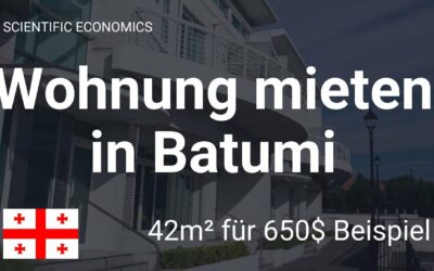 Wohnung in Batumi (Georgien) mieten – 42m² Neubau Wohnung für 450$/650$ mieten (Roomtour)