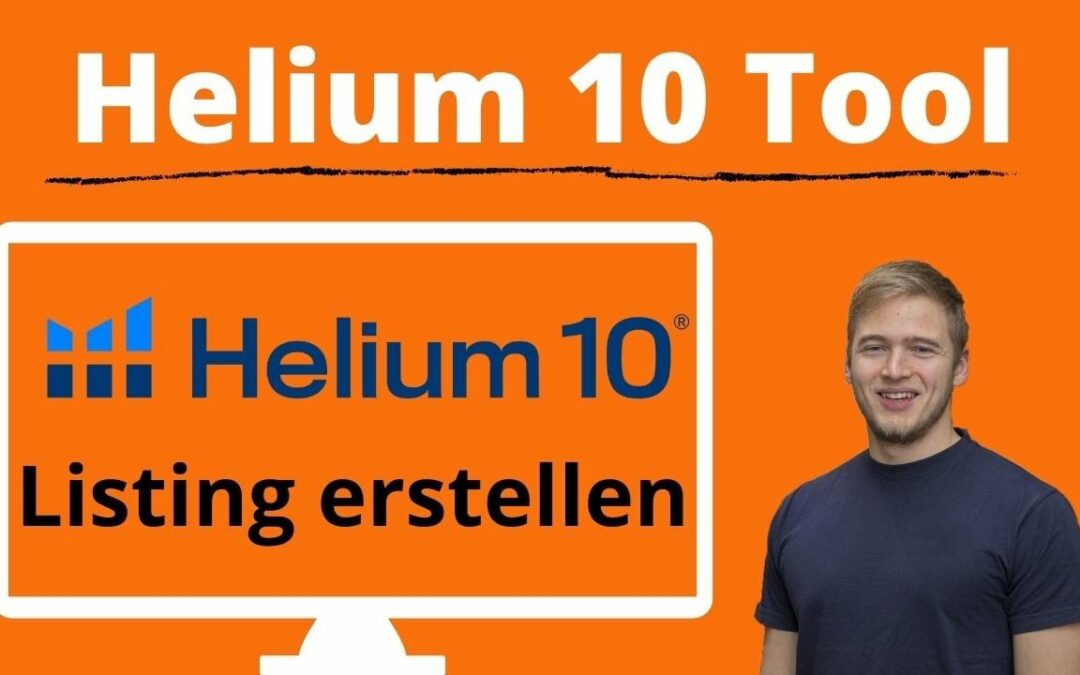 Amazon Listing erstellen mit Helium 10 Listing Builder & Helium 10 Index Checker für KDP, MBA & FBA