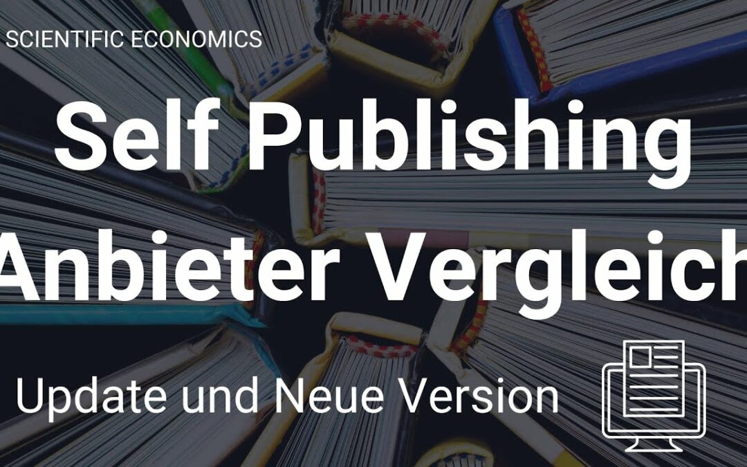 Self Publishing Anbieter im Vergleich Update – Books on Demand, ePubli, Draft2Digital, …